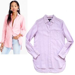 J CREW Long Sleeve Button Front Shirt